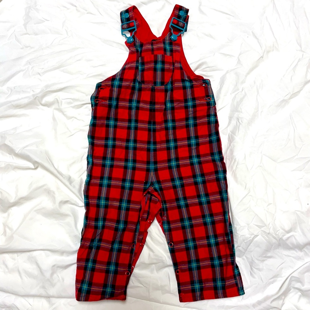 Vintage Gymboree overalls . Super cute for Christmas season . 1.5 year2 year .